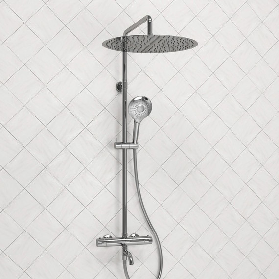 Душевая стойка с термостатом WasserKraft A188.117.101.087.CH Thermo - фото 2