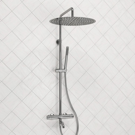 Душевая стойка с термостатом WasserKraft A188.117.137.087.CH Thermo - фото 2