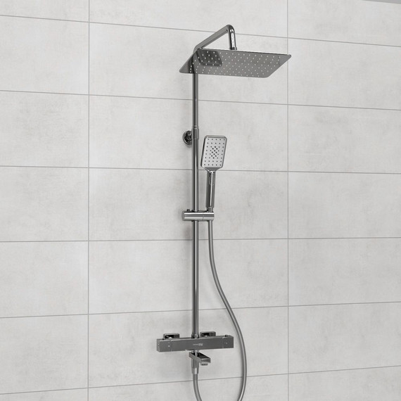 Душевая стойка с термостатом WasserKraft A199.069.126.087.CH Thermo - фото 2