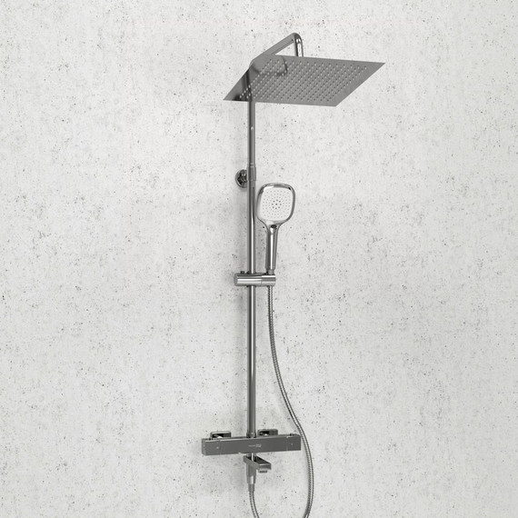 Душевая стойка с термостатом WasserKraft A199.118.065.010.CH Thermo - фото, картинка 2 Душевая стойка с термостатом WasserKraft A199.118.065.010.CH Thermo - фото 2