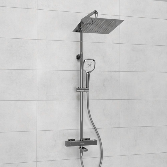 Душевая стойка с термостатом WasserKraft A199.118.065.087.CH Thermo - фото 2