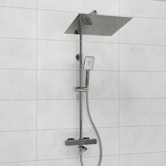 Душевая стойка с термостатом WasserKraft A199.119.126.087.CH Thermo - фото 2