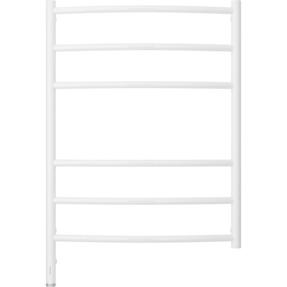 Полотенцесушитель электрический Сунержа Галант 3.0 П6 800x600 мм 12-5800-8060 L, белый - фото 2