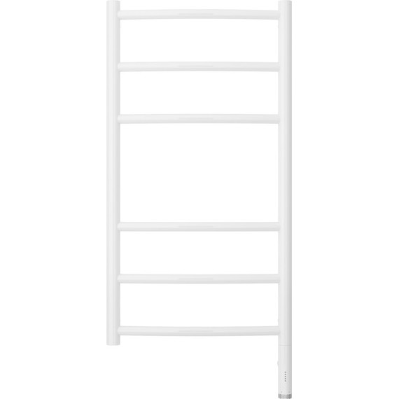 Полотенцесушитель электрический Сунержа Галант 3.0 П6 800x400 мм 12-5801-8040 R, белый - фото 2