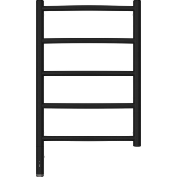 Полотенцесушитель электрический Сунержа Галант 3.0 П5 600x400 мм 31-5800-6040 L, чёрный матовый - фото 2