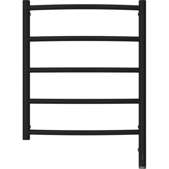 Полотенцесушитель электрический Сунержа Галант 3.0 П5 600x500 мм 31-5801-6050 R, чёрный матовый - фото 2