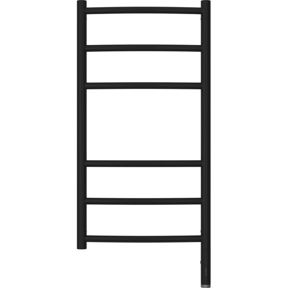 Полотенцесушитель электрический Сунержа Галант 3.0 П6 800x400 мм 31-5801-8040 R, чёрный матовый - фото 2