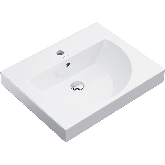 Тумба подвесная с раковиной Kerama Marazzi Modula 60 см MO.60.1+1\WHT, белый - фото, картинка 3 Тумба подвесная с раковиной Kerama Marazzi Modula 60 см MO.60.1+1\WHT, белый - фото 3