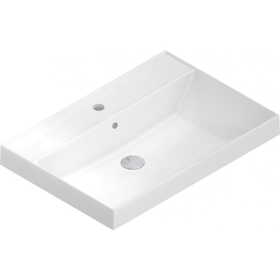 Тумба подвесная с раковиной Kerama Marazzi Modula 70 см MO.70.1+1\AR, арабика/белый - фото, картинка 4 Тумба подвесная с раковиной Kerama Marazzi Modula 70 см MO.70.1+1\AR, арабика/белый - фото 4