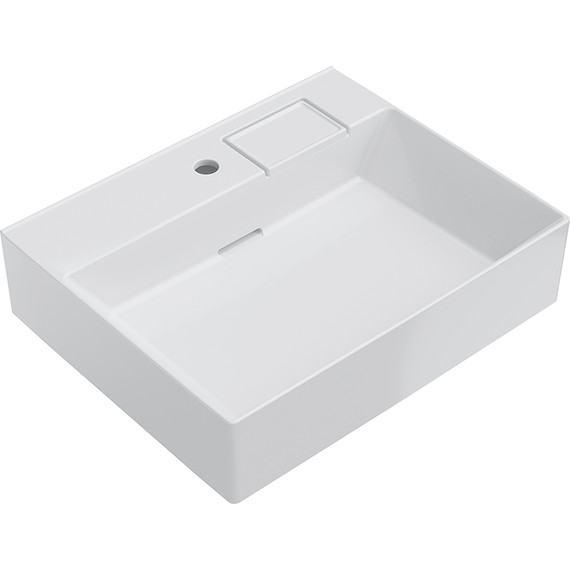 Тумба подвесная с раковиной Kerama Marazzi Logica 60 см LO.60.2\WHT, белый - фото, картинка 2 Тумба подвесная с раковиной Kerama Marazzi Logica 60 см LO.60.2\WHT, белый - фото 2