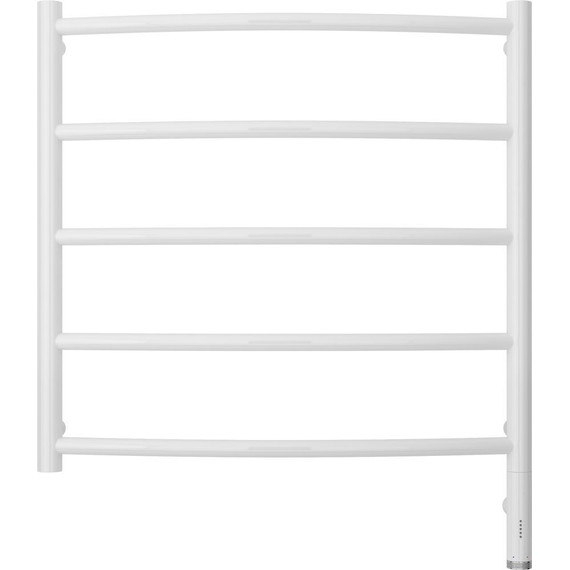 Полотенцесушитель электрический Сунержа Галант 3.0 П5 600x600 мм 12-5801-6060 R, белый - фото 2