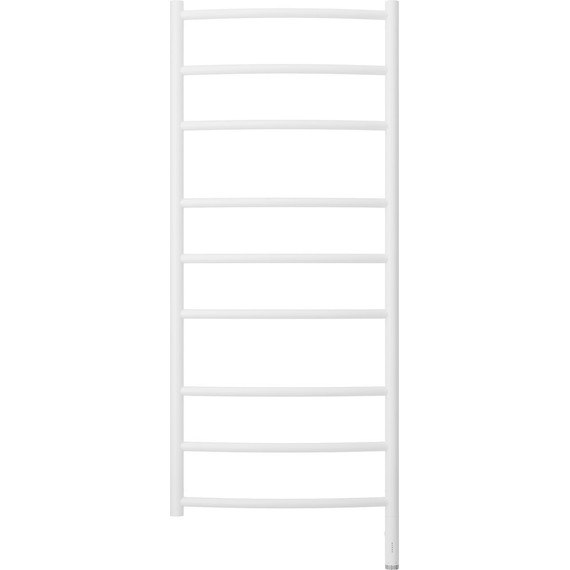 Полотенцесушитель электрический Сунержа Галант 3.0 П9 1200x500 мм 30-5801-1250 R, белый матовый - фото 2
