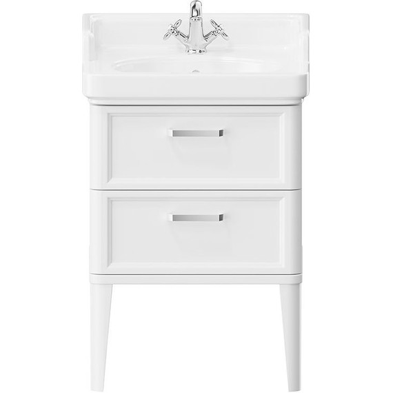 Тумба напольная с раковиной Kerama Marazzi Pompei Neo 60 см PO.N.60.2\WHT, белый глянцевый - фото, картинка 2 Тумба напольная с раковиной Kerama Marazzi Pompei Neo 60 см PO.N.60.2\WHT, белый глянцевый - фото 2