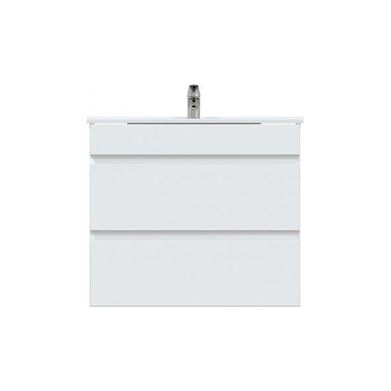 Тумба подвесная с раковиной Mirsant Next 70/2 см с доводчиком (раковина Next 70), белый - фото, картинка 5 Тумба подвесная с раковиной Mirsant Next 70/2 см с доводчиком (раковина Next 70), белый - фото 5