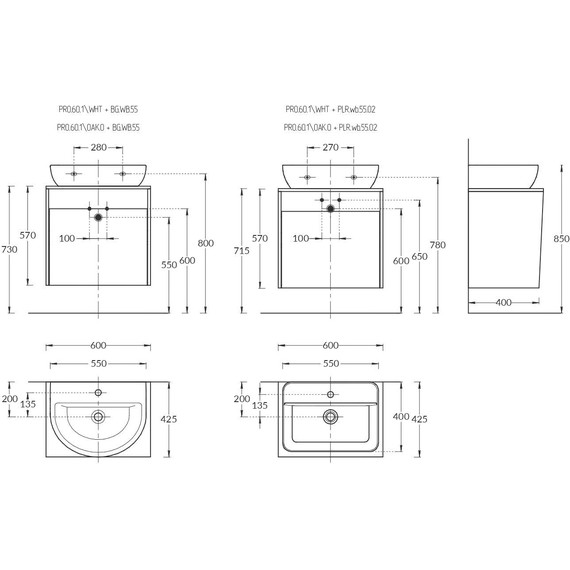 Тумба подвесная со столешницей Kerama Marazzi Pro 60 см PRO.60.1\OAK.O, дуб орегон - фото, картинка 6 Тумба подвесная со столешницей Kerama Marazzi Pro 60 см PRO.60.1\OAK.O, дуб орегон - фото 6