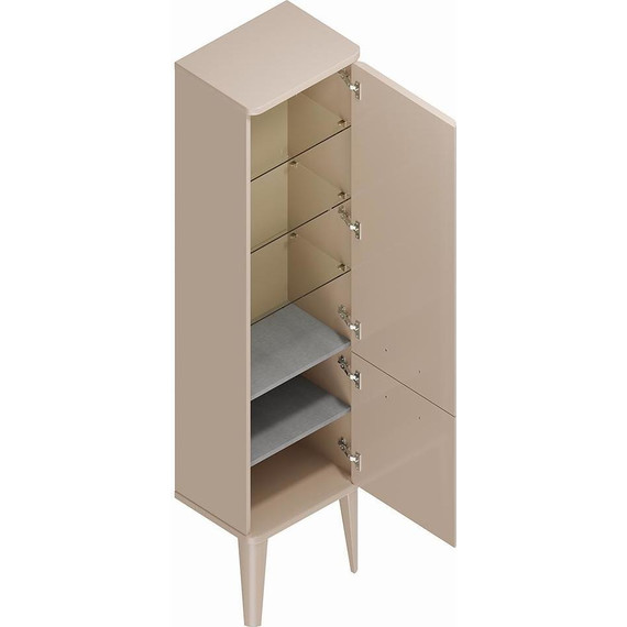 Пенал напольный Kerama Marazzi Pompei Neo 43 см PO.N.150\CAM, бежевый глянцевый - фото 4