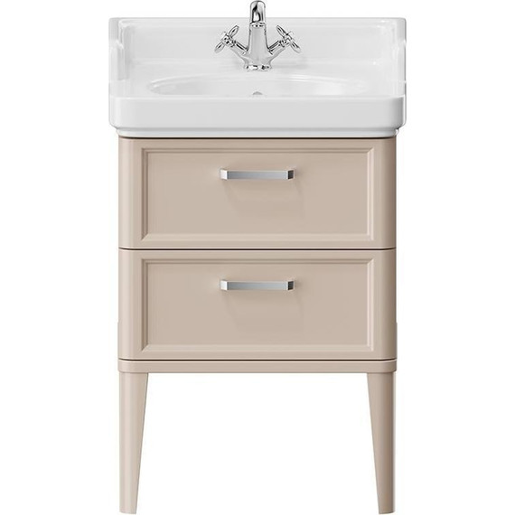 Тумба напольная с раковиной Kerama Marazzi Pompei Neo 60 см PO.N.60.2\CAM, бежевый глянцевый - фото, картинка 2 Тумба напольная с раковиной Kerama Marazzi Pompei Neo 60 см PO.N.60.2\CAM, бежевый глянцевый - фото 2