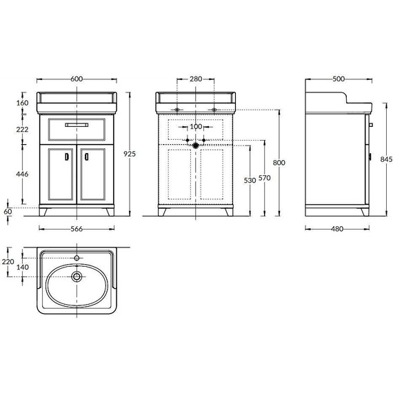 Тумба напольная с раковиной Kerama Marazzi Pompei Neo 60 см PO.N.60.1\WHT, белый глянцевый - фото, картинка 7 Тумба напольная с раковиной Kerama Marazzi Pompei Neo 60 см PO.N.60.1\WHT, белый глянцевый - фото 7