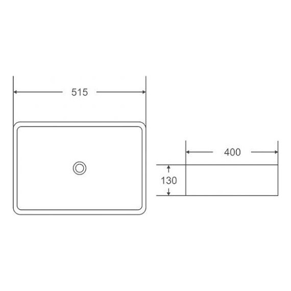 Раковина-чаша Mirsant SHELL-0619 50 см, Grey Stone Matt - фото 2