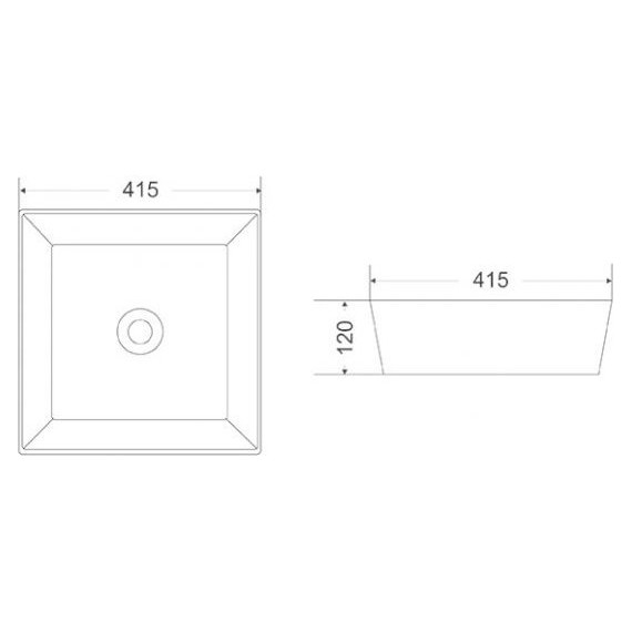 Раковина-чаша Mirsant SHELL-1020 40 см - фото 2