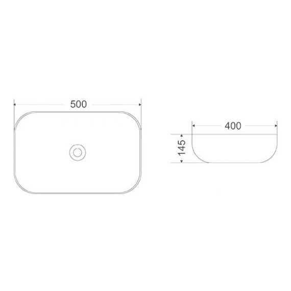 Раковина-чаша Mirsant SHELL-1120 50 см - фото 2