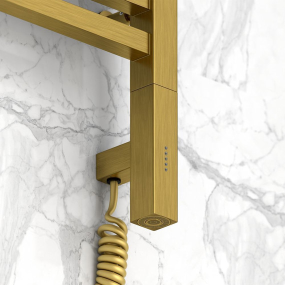 Полотенцесушитель электрический Сунержа Модус 3.0 П15 800x300 мм 051-5700-8030 L, состаренная латунь - фото 3