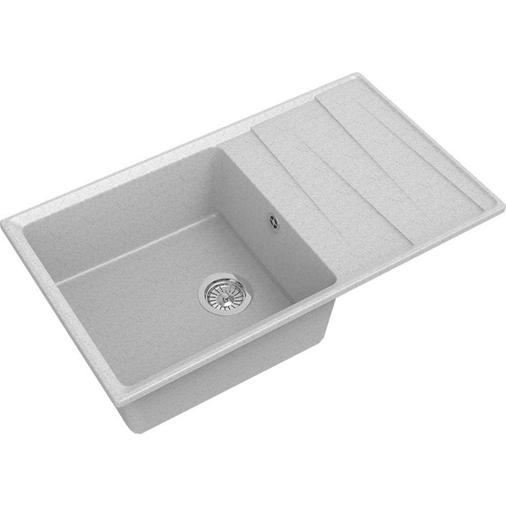 Кухонная мойка GranFest Level 860L, серый - фото 2