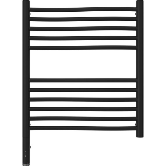 Полотенцесушитель электрический Сунержа Флюид 3.0 П11 600x500 мм 31-5820-6050 L, чёрный матовый - фото 2