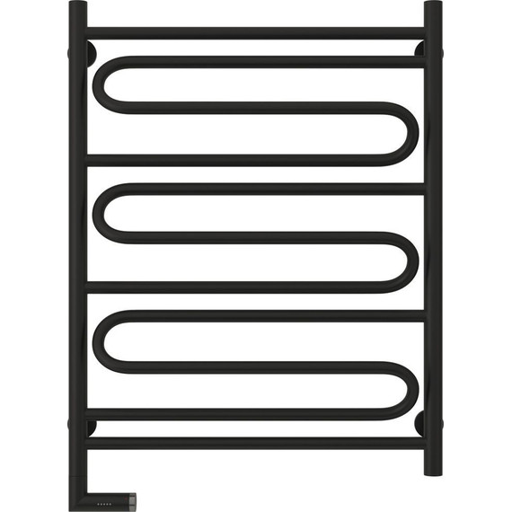 Полотенцесушитель электрический Сунержа Элегия 2.0 П11 800х600 мм 31-5218-8060 L, чёрный матовый - фото 2