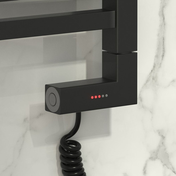 Полотенцесушитель электрический Сунержа Центурион 2.0 П12 1200x500 мм 15-5603-1250 R, тёмный титан муар - фото 3