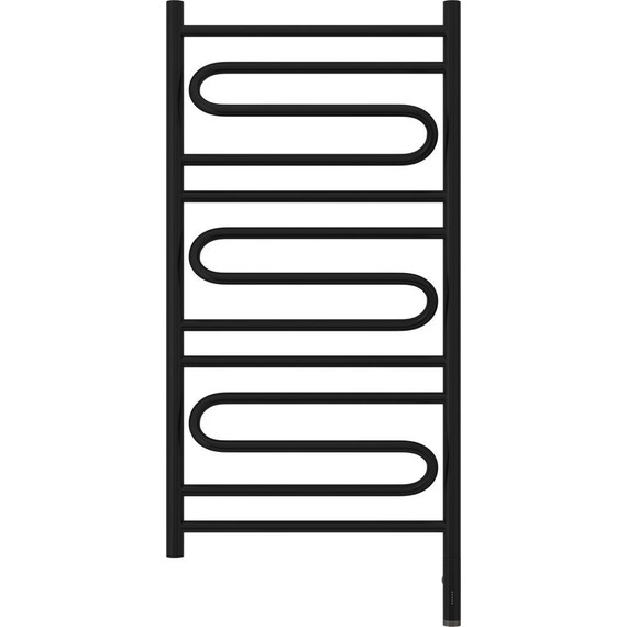 Полотенцесушитель электрический Сунержа Элегия 3.0 П13 1000x500 мм 31-5819-1050 R, чёрный матовый - фото 2
