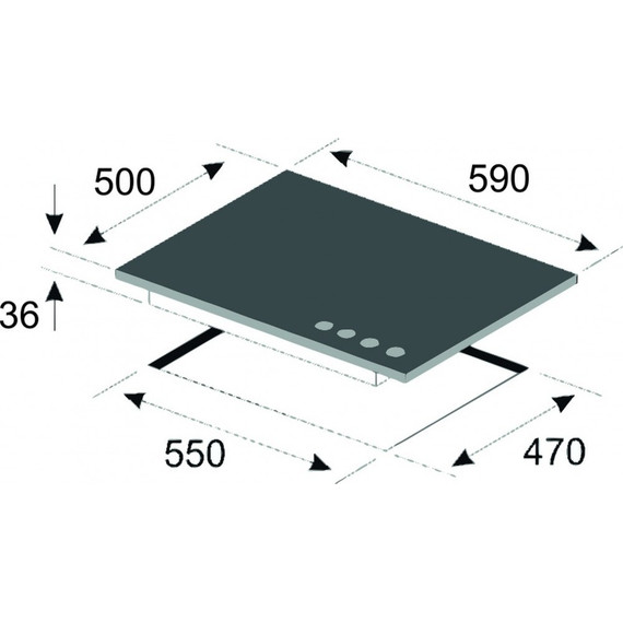 Газовая варочная поверхность Kaiser Empire KG 6325 ElfEM Turbo - фото 7