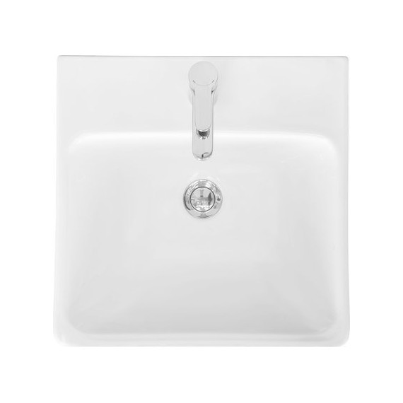 Тумба универсальная с раковиной Акватон Сканди Doors 45 см 1A278701SD010, белый матовый/белый глянцевый (ножки в комплекте) - фото 11