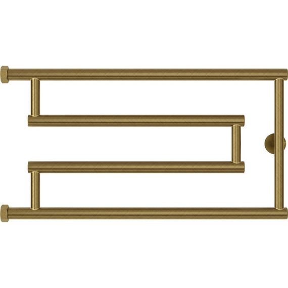 Полотенцесушитель водяной Сунержа High-Tech model "G" П4 320x650 мм 05-4051-3265, состаренная бронза - фото 2