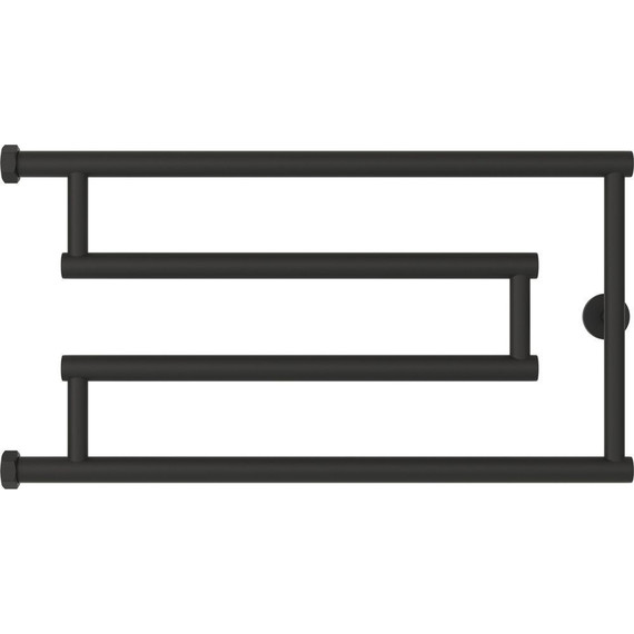 Полотенцесушитель водяной Сунержа High-Tech model "G" П4 320x650 мм 15-4051-3265, тёмный титан муар - фото 2
