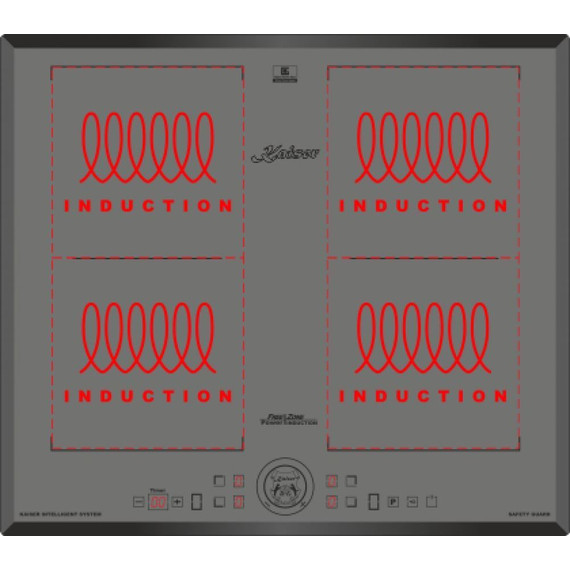 Индукционная варочная поверхность Kaiser Art Deco KCT 6745 FI ElfAD - фото 3