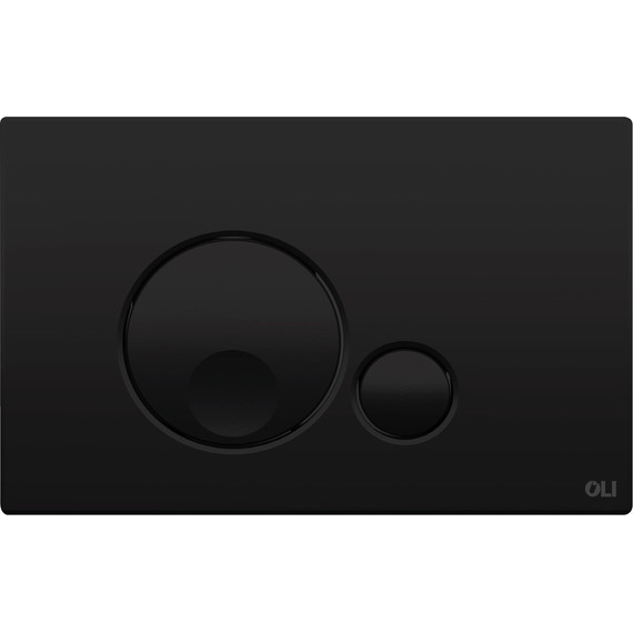 Инсталляция Oli 80 Eco с подвесным безободковым унитазом Point Веста 886914GBO3+PN41701BM, черный матовый - фото 5