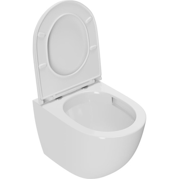 Инсталляция Oli 80 Eco с подвесным безободковым унитазом Point Афина 886914GBO1+PN41041 - фото 3