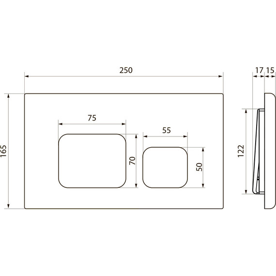 Инсталляция Point Элемент с подвесным безободковым унитазом Меркурий PN48012G - фото 15
