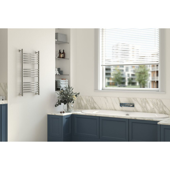 Полотенцесушитель водяной Сунержа Богема+ П14 800x500 мм (выгнутая перемычка) 00-0221-8050 - фото 3