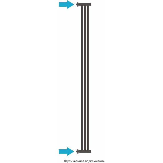 Полотенцесушитель водяной Сунержа Хорда ПП П3 1800x195 мм 00-4124-1800 - фото 7