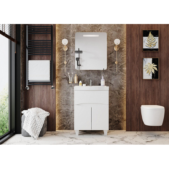 Зеркало-шкаф Onika Неаполь 60 см 206064 - фото 2