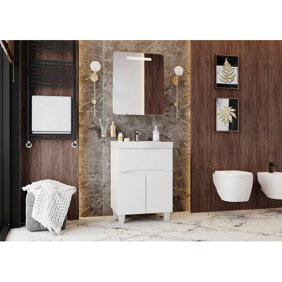 Зеркало-шкаф Onika Неаполь 60 см 206064 - фото 3