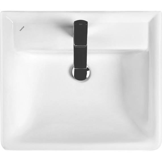 Тумба напольная с раковиной Onika Балтика-Квадро Black 55 см 105552 - фото 10