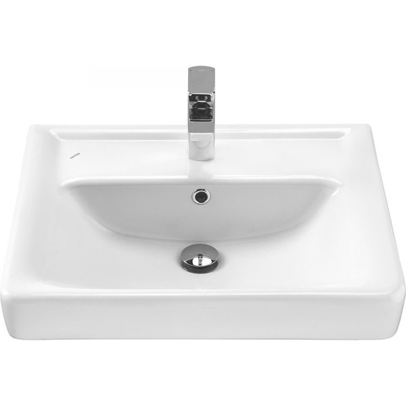 Тумба напольная с раковиной Onika Балтика-Квадро Black 60 см 106139 - фото 8