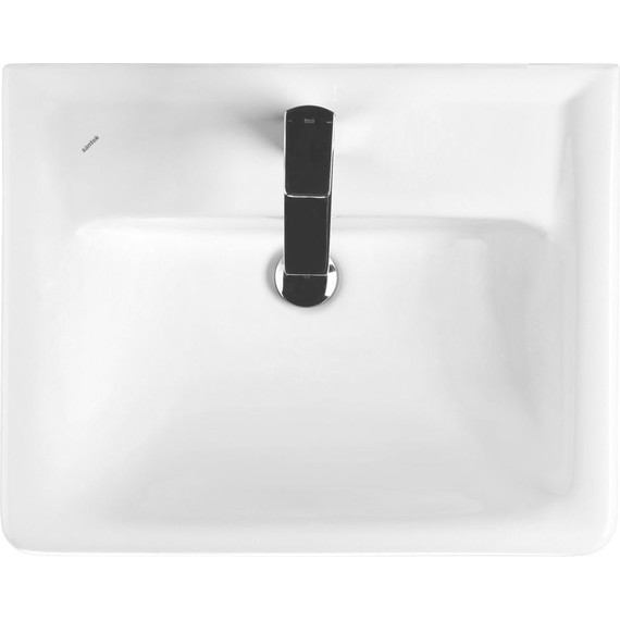 Тумба напольная с раковиной Onika Балтика-Квадро Black 60 см 106139 - фото 10