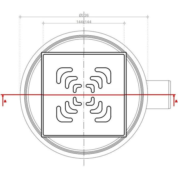 Трап Pestan (BETTOSERB) Confluo Standard Square 4 13000008 - фото 4