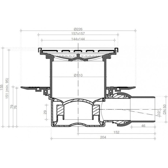Трап Pestan (BETTOSERB) Confluo Standard Tide 1 Mask 13000070 - фото 6
