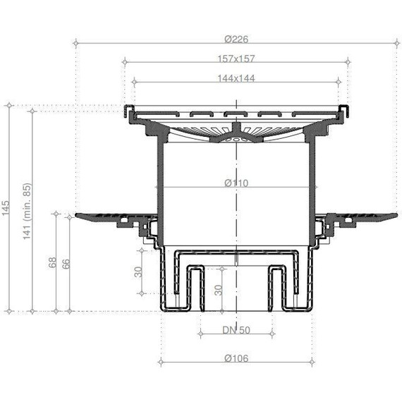 Трап Pestan (BETTOSERB) Confluo Standard Vertical Tide Mask 13000074 - фото 6