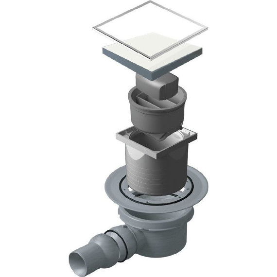 Трап Pestan (BETTOSERB) Confluo Standard Dry 1 White Glass 13000104, белый - фото 4